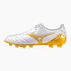 Încălțăminte de fotbal Mizuno Morelia Neo IV Pro FG white/mp gold/cool gray 3c