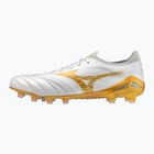 Încălțăminte de fotbal Mizuno Morelia Neo IV Beta Elite FG white/mp gold/cool gray 3c