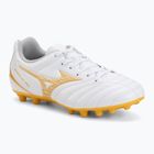 Încălțăminte de fotbal pentru copii Mizuno Monarcida Neo III Select AG white/mp gold