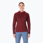Bluză de trekking petru femei Rab Force Hoody deep heather