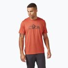 Tricou pentru bărbați Rab Mantle Mountain Tee red clay