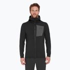 Hanorac bărbătesc Rab Superflux Hoody black QFG-13-BLK