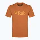 Tricou pentru bărbați  Rab Stance Tech Sketch red earth