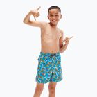 Pantaloni scurți de baie pentru copii Boys Printed 15" Watershort Bolt/bright yellow/salso/lawn