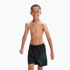 Pantaloni scurți de înot Speedo pentru bărbați Hyper Boom Logo 15" Watershort negru 8-0031881515199 pantaloni scurți de înot