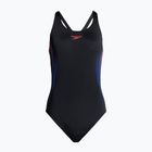 Speedo Placement Muscleback costum de baie dintr-o bucată negru 8-00305814836