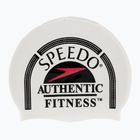 Speedo Șapcă de silicon imprimată alb 8-0838514630