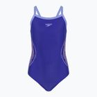 Costum de baie dintr-o bucată pentru copiiSpeedo Platisol Placement Thinstrap Muscleback true cobalt/curious blue