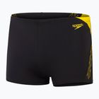 Boxeri de baie pentru bărbați Speedo Hyper Boom Splice black/lemon drizzle