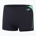 Boxeri de baie pentru bărbați Speedo Hyper Boom Splice true navy/herlequin green
