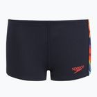 Boxeri de înot pentru copii Speedo Digital Panel Aquashort true navy/watermelon/bitter lime