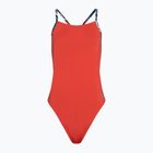 Costum de baie dintr-o bucată pentru femei Speedo Solid Lattice Tie-Back red/blue