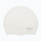 Cască de înot Speedo Plain Moulded Silicone white/silver