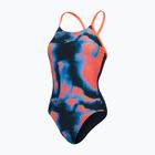 Costum de baie întreg pentru femei Speedo Allover Fixed Crossback true navy/siren red/punch blue