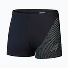 Boxeri de înot pentru bărbați Speedo Medley Logo Aquashort black/country green