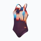 Costum de baie dintr-un element Speedo Digital Printed Medalist plum dandy/siren red/nectarine/picton