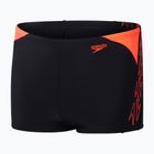 Boxeri de înot pentru copii Speedo HyperBoom Splice Aquashort black/siren red