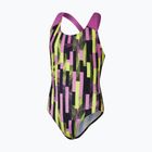 Costum de baie dintr-un element pentru copii Speedo Digital Allover Splashback black/kiki pink/lemon drizzle