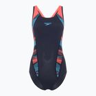 Costum de baie dintr-o piesă pentru femei Speedo Placement Laneback zoom boom placement/true navy