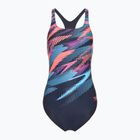 Costum de baie dintr-o piesă pentru femei Speedo Digital Placement Medalist zoom boom/true navy