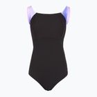 Costum de baie întreg pentru femei Speedo Shaping LunaLustre Printed neon violet