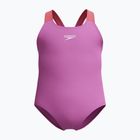 Costum de baie întreg pentru copii Speedo Learn To Swim Medalist neon violet