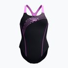 Costum de baie întreg pentru femei Speedo Medley Logo Medalist neon violet