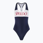 Costum de înot dintr-o piesă pentru femei Speedo Colourblock Racerback peacoat