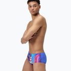 Boxeri de baie pentru bărbați Speedo Club Training Placement Brief molten blend/cobalt pop
