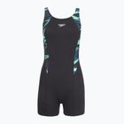 Costum de baie întreg pentru femei Speedo HyperBoom Splice Legsuit dark teal