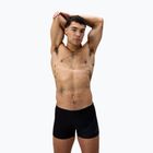 Boxeri de înot pentru bărbați Speedo Medley Logo Aquashort negru/gri plumb