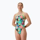 Costum de baie întreg pentru femei Speedo FL Printed V-Back tropicana/negru