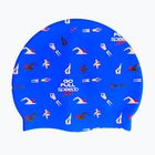 Căciulă de înot Speedo Printed Silicone speedo blue go full speedo swimmers