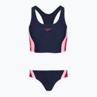 Costum de baie întreg pentru femei Speedo Colourblock Splice 2.0 peacoat/pink