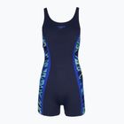 Costum de baie întreg pentru femei Speedo Hyperboom Splice Muscleback Legsuit peacoat/sapphire