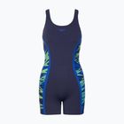 Costum de baie întreg pentru femei Speedo Hyperboom Splice Muscleback Legsuit peacoat/sapphire