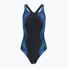 Costum de baie întreg pentru femei Speedo Print Medalist anthracite