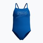 Costum de înot întreg pentru copii Speedo Endurance+ Logo Thinstrap Turkish Sea