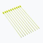 Bețe de antrenament QuickPlay Agility Poles 10 szt. green