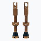 Set de supape  presta Peaty's X Chris King MK2 Tubeless Valves 42 mm bourbon