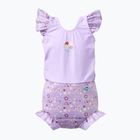 Costum de baie pentru copii dintr-o piesă cu scutec  Splash About Happy Nappy Frills strawberry field