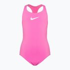 Costum de baie o piesă pentru copii Nike Essential Racerback roz NESSB711-670