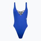 Costum de baie dintr-o singură piesă pentru femei Nike Sneakerkini U-Back albastru NESSC254-418