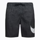 Pantaloni scurți de înot pentru bărbați Nike Grid Swoosh Breaker 9" Volley black