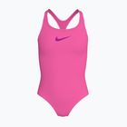 Costum de baie dintr-o piesă pentru copii Nike Essential Racerback hyber pink