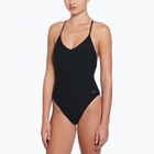 Costum de baie dintr-o piesă pentru femei Nike Swoosh Link Y-Back black