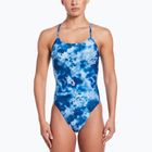 Costum de înot dintr-o piesă pentru femei Nike Hydrastrong Cutout blue