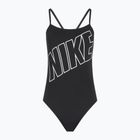Costum de baie dintr-o piesă pentru femei Nike Hydrastrong Adjustable Crossback black