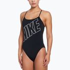Costum de baie dintr-o piesă pentru femei Nike Hydrastrong Adjustable Crossback black