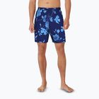 Șort de înot pentru bărbați Nike Fine Floral 7" Volley midnight navy